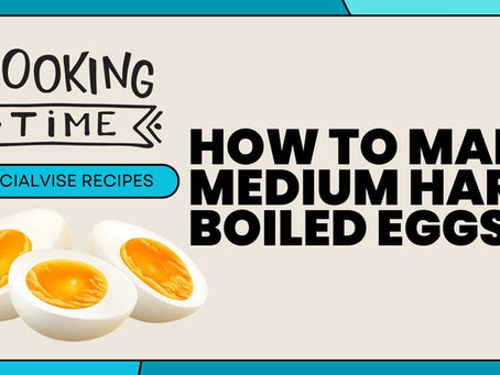 How to make medium boiled eggs 