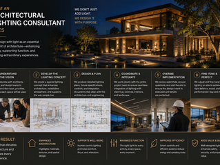 What an Architectural Lighting Consultant Does