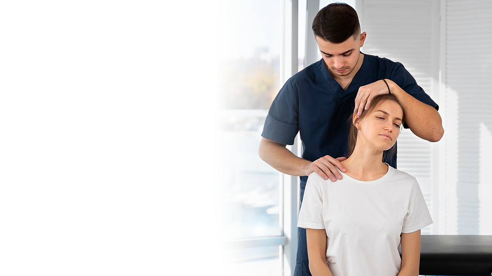 Satisfied patient smiling after receiving chiropractic care at Zambian Chiropractic