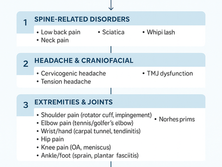 Conditions Commonly Managed by Chiropractors