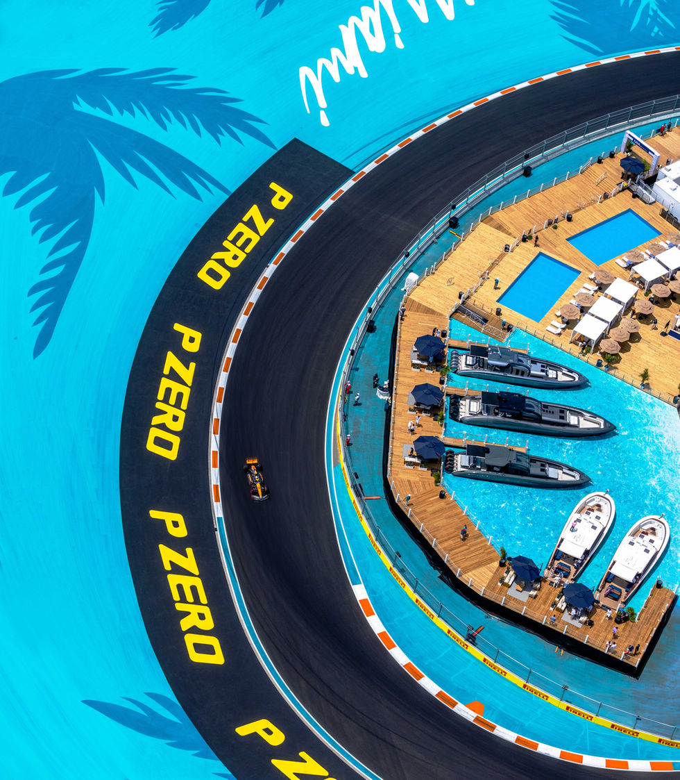 'Apex'. Shot over the Formula 1 practice runs at the Miami Grand Prix.  