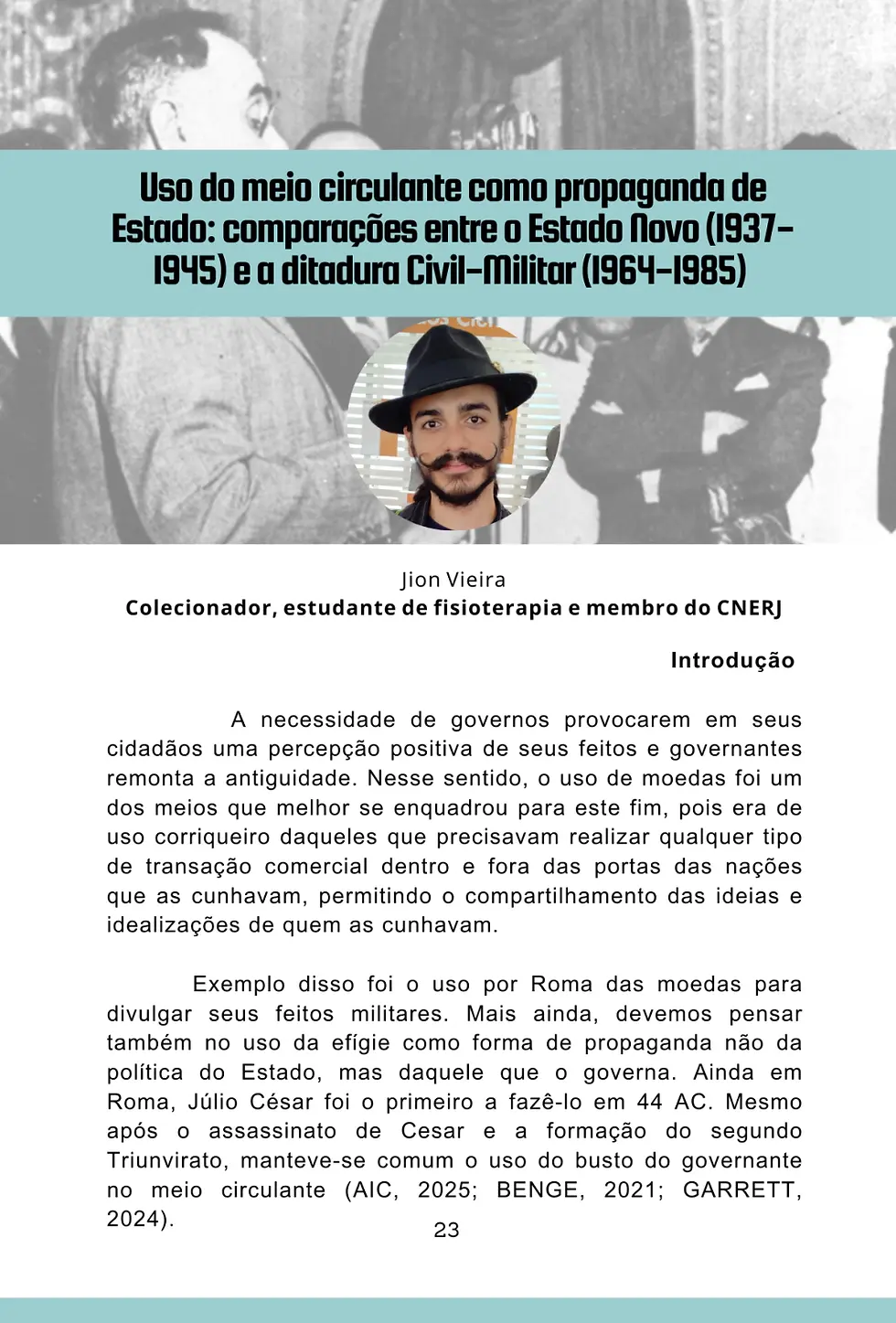 Miniatura: Movimento Numismático - Edição 07