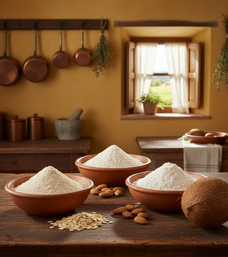Nut Flours Demystified: Substituting Almond, Coconut, and Oat Flours