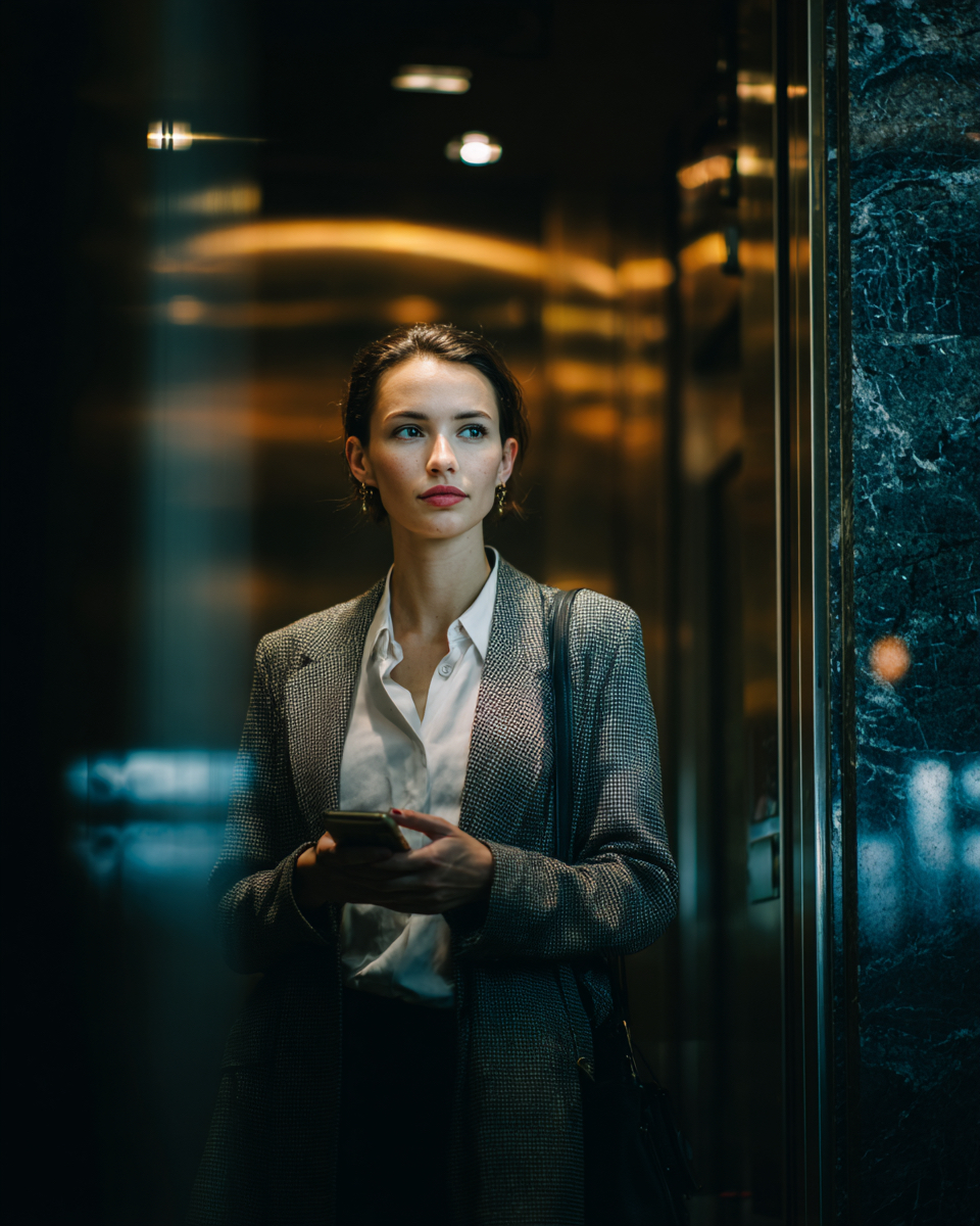 Berufliche Aufsteigerin