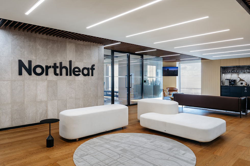 Northleaf's redesigned Toronto office HQ workspace