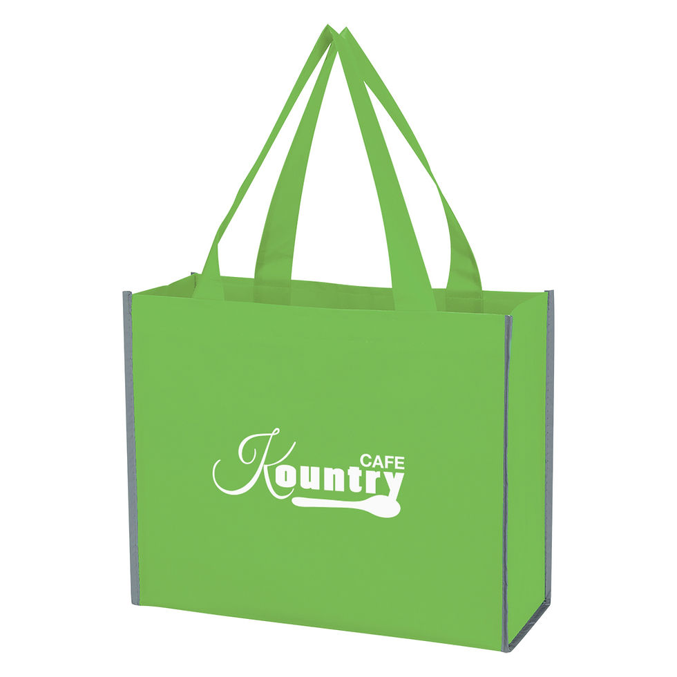 Thumbnail: Shopper Bag-Laminated Reflective Non-Woven