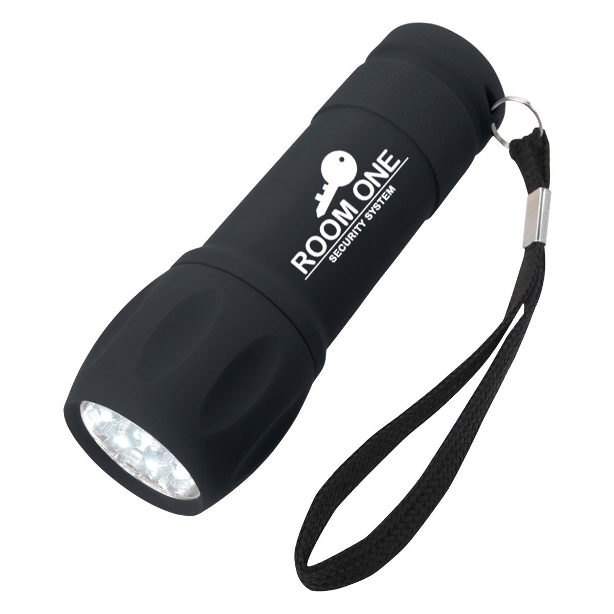 Torch Light With Strap-Rubberized