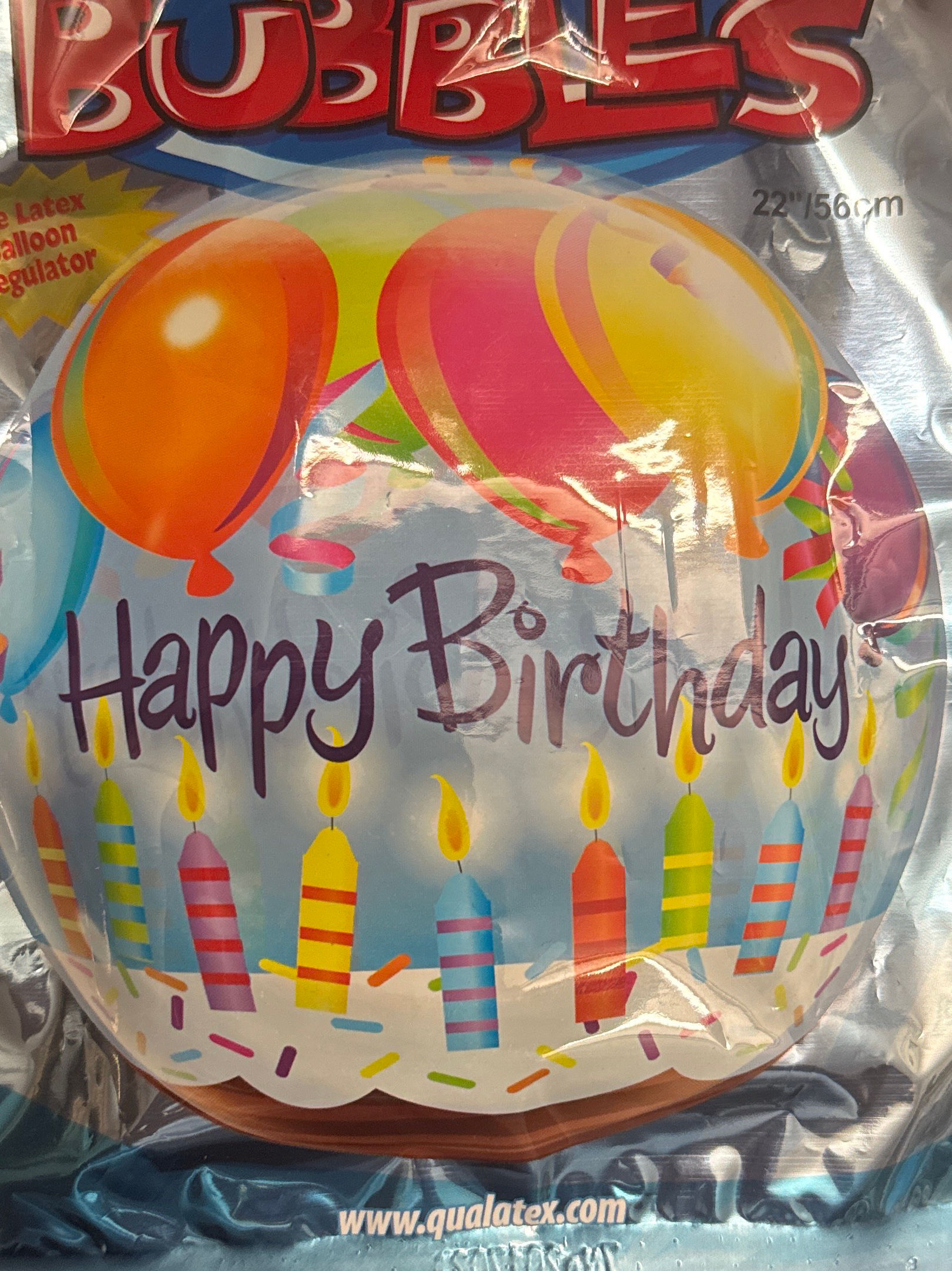 Happy Birthday Balloon in a Box Surprise Balloons
