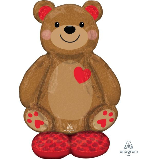 Big Cuddly Teddy Bear Balloon Display