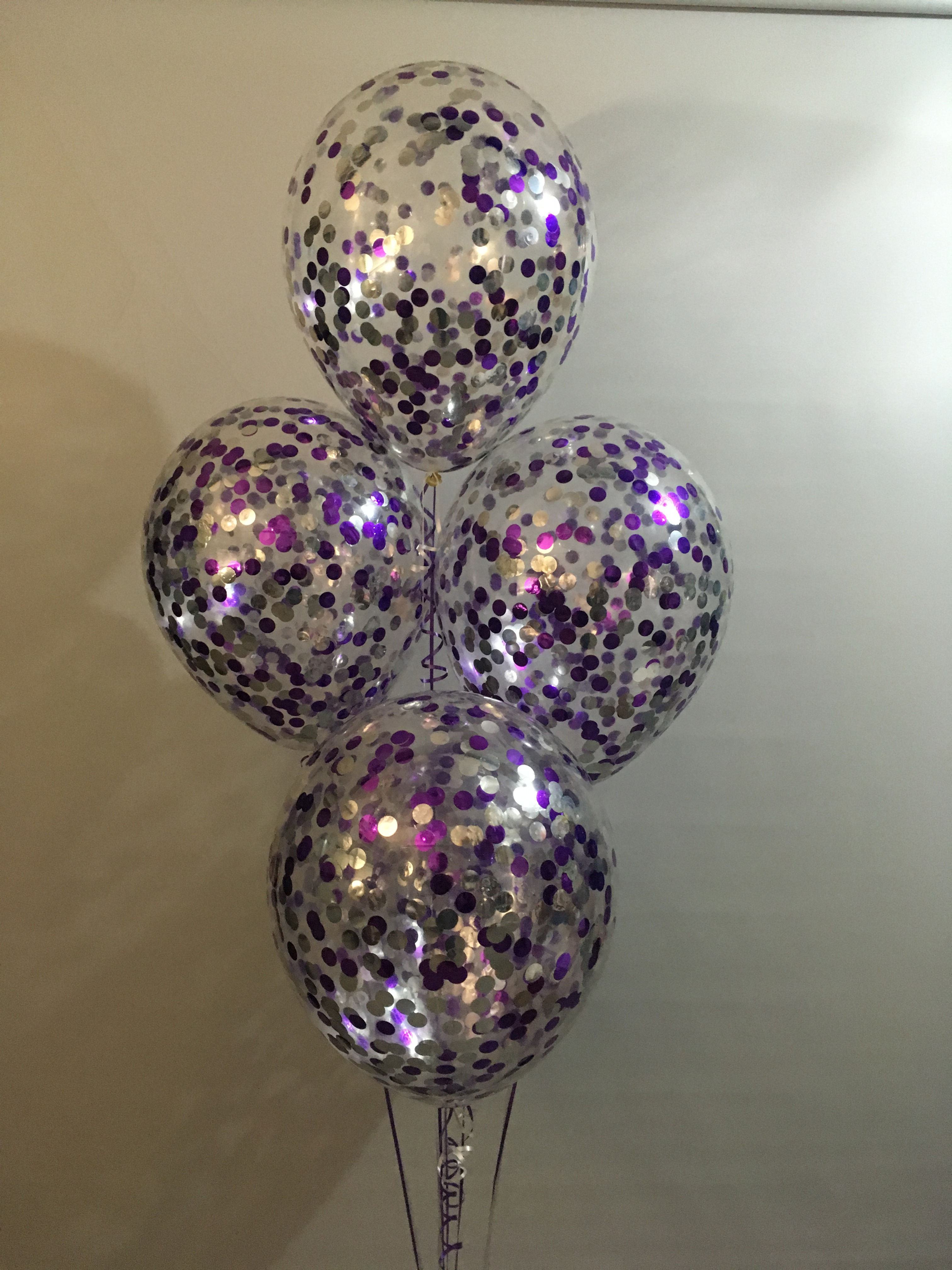 Large Confetti Balloon Bouquet