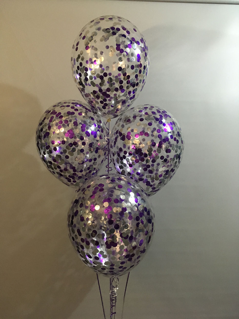 Large Confetti Balloon Bouquet