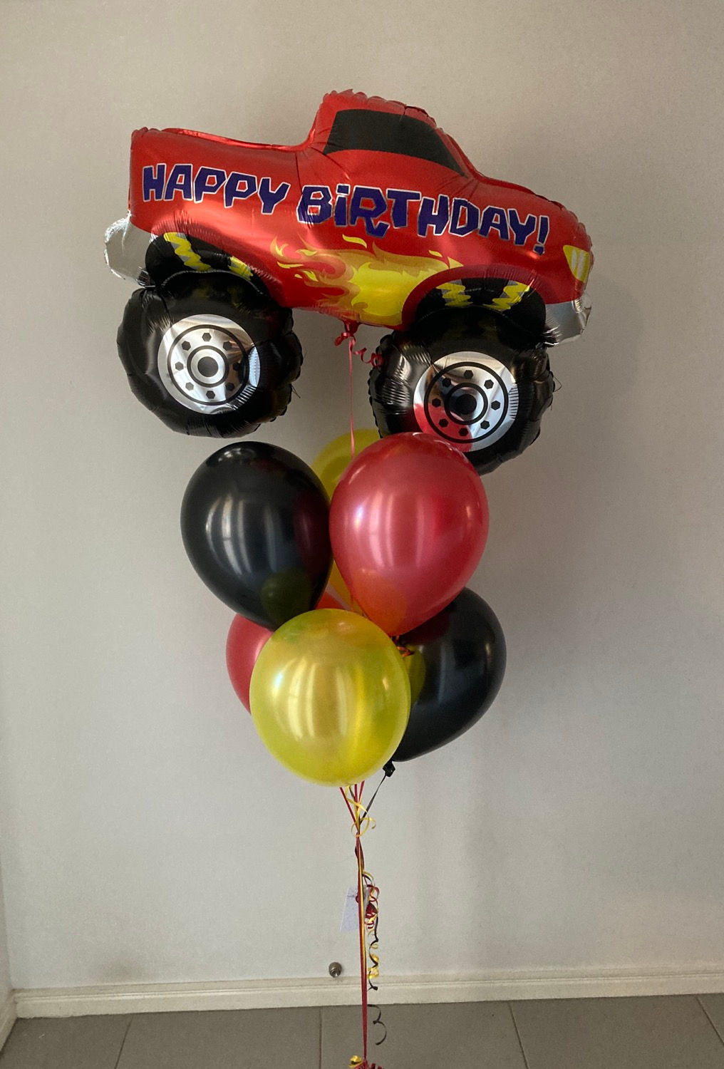 Monster Truck Balloon Bouquet