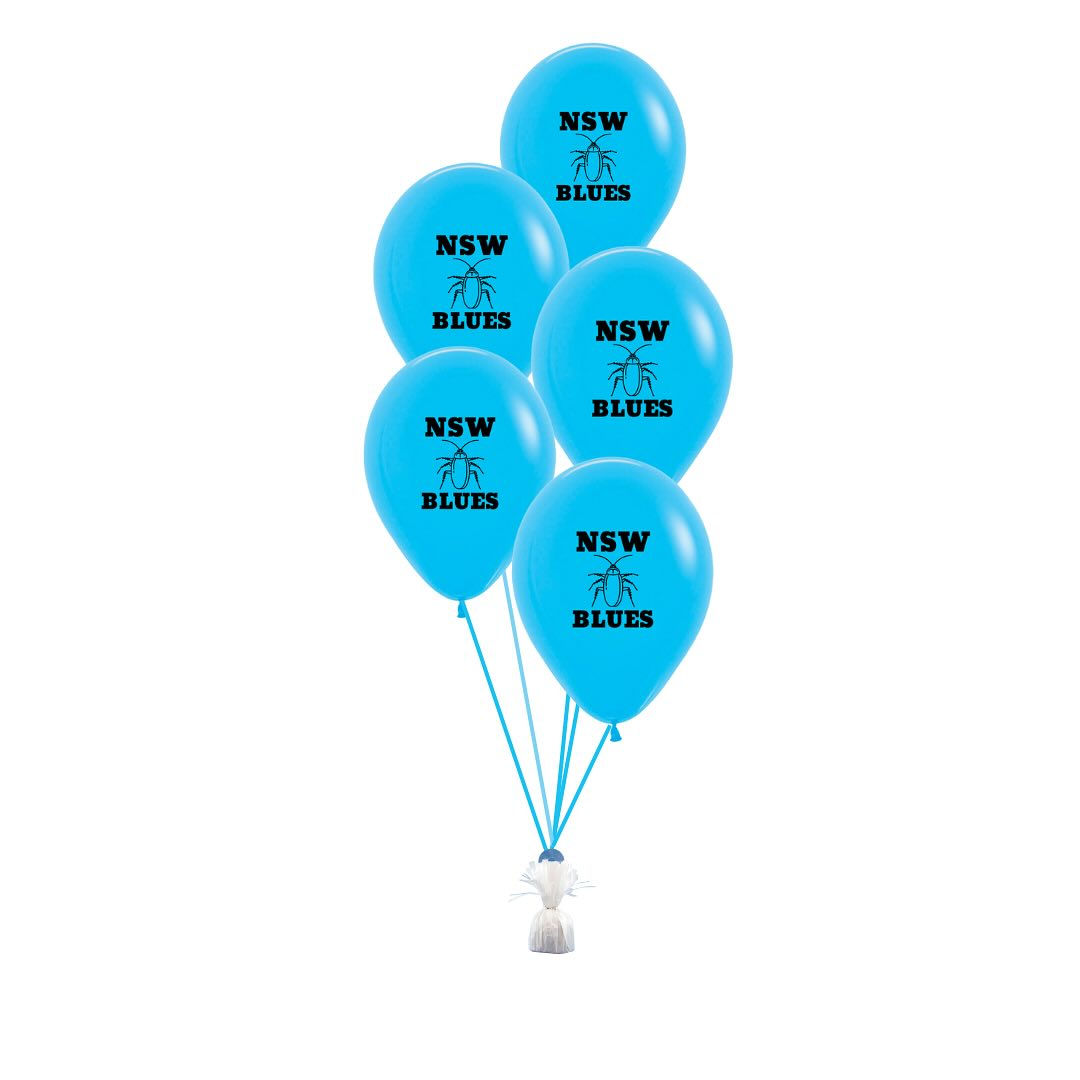 Bunch of 5 NSW Balloons