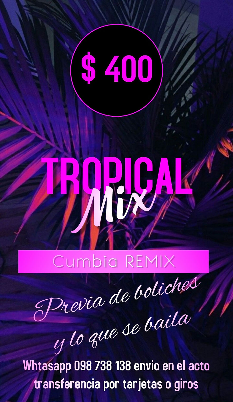 Copia de TROPICAL MIX - Hecho con PosterMyWall