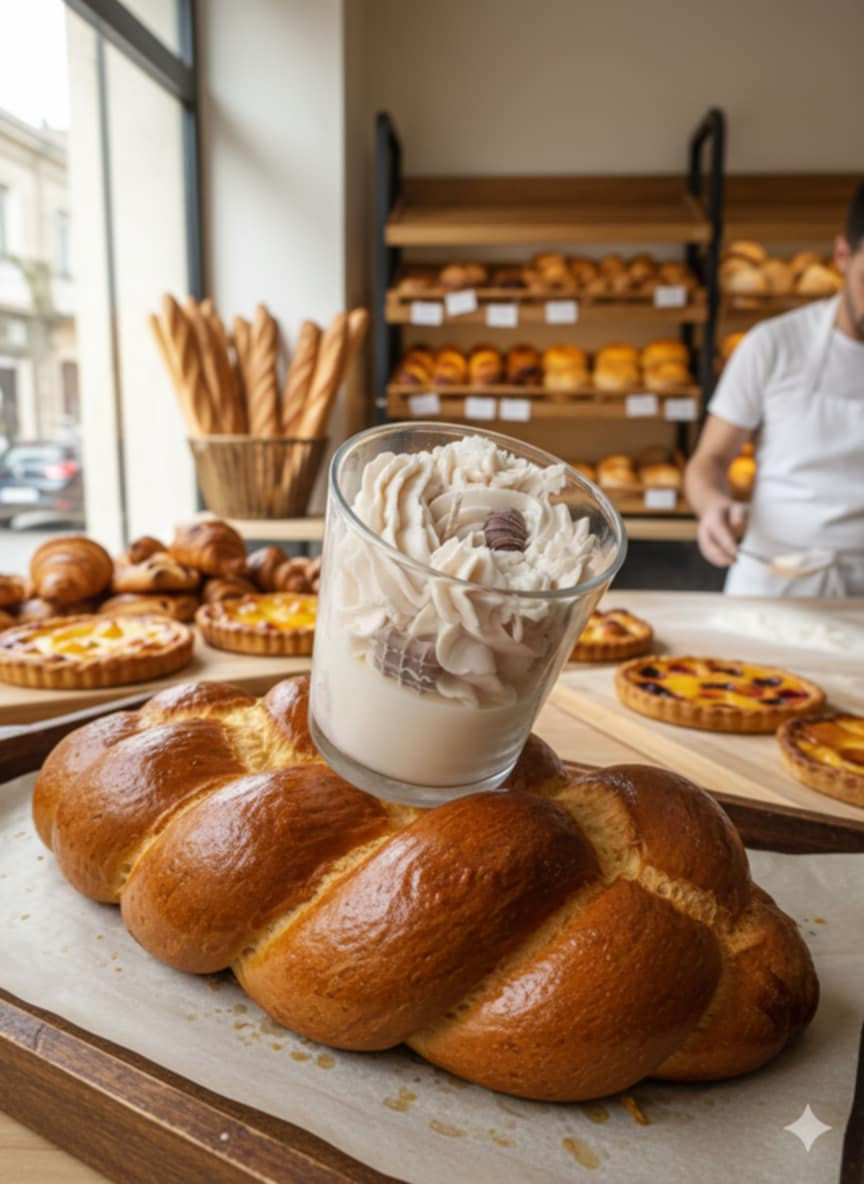 Bougie Brioche au beurre