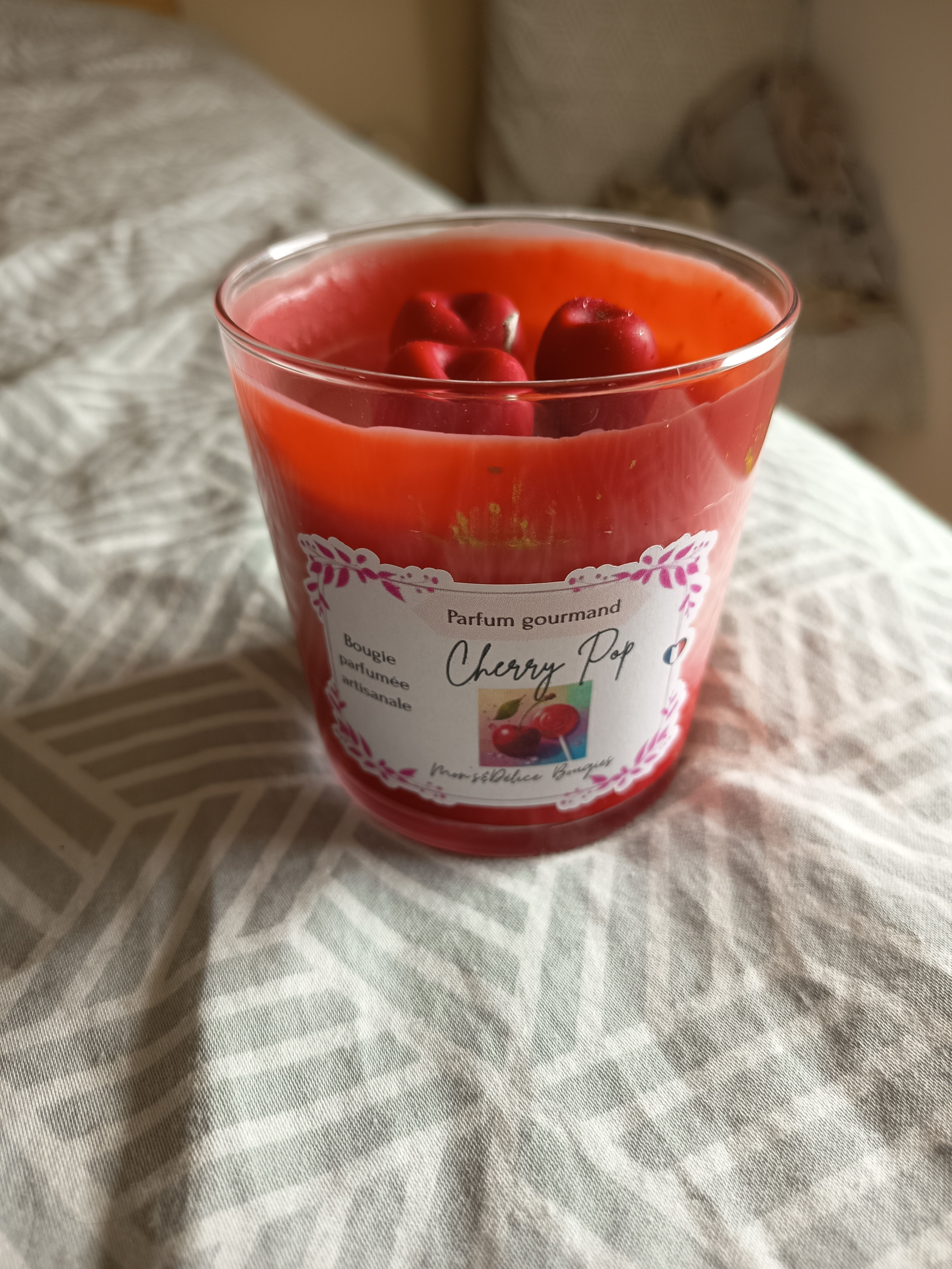 Bougie Cherry pop 
