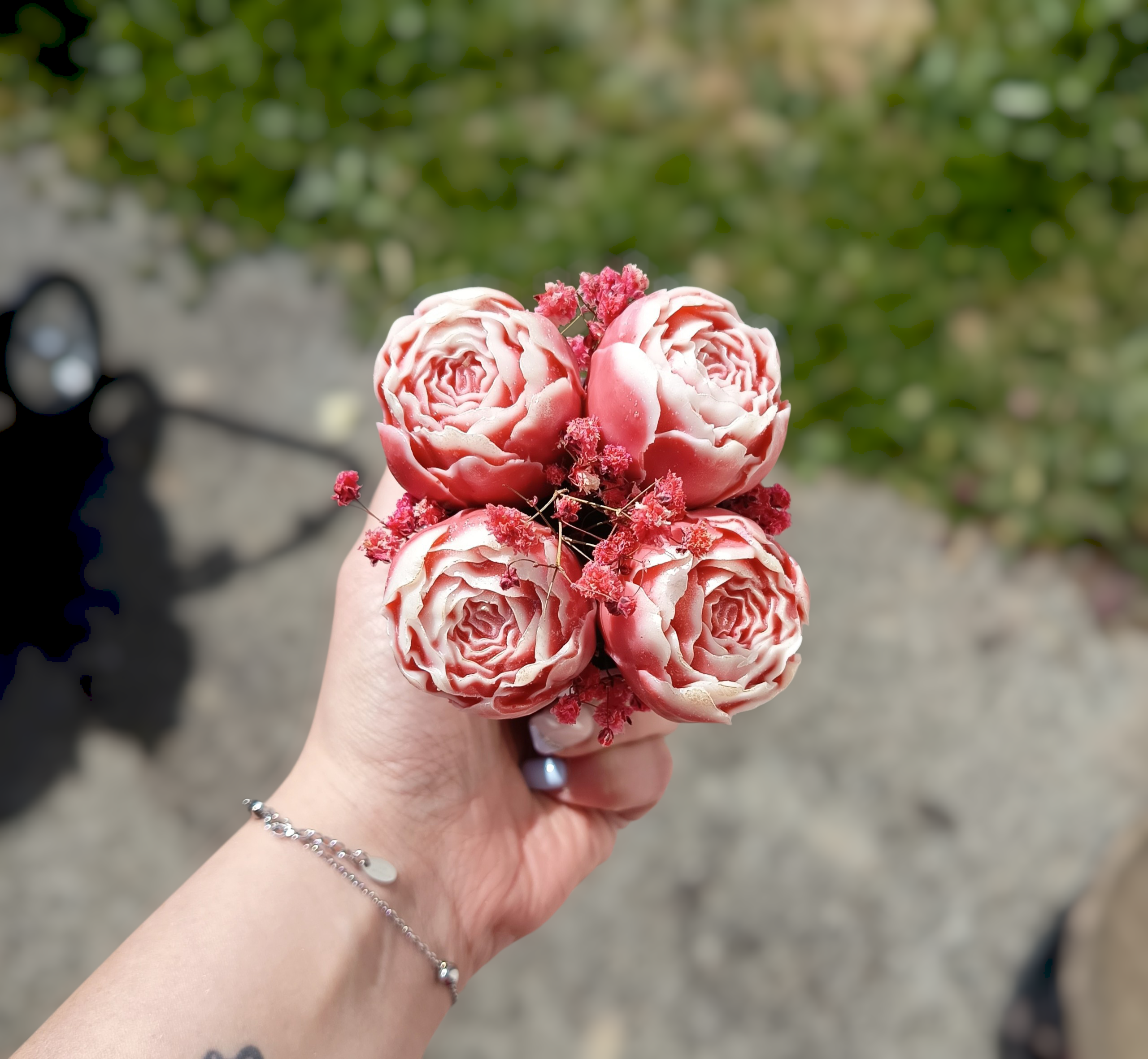 Bouquet Cerise noire explosive