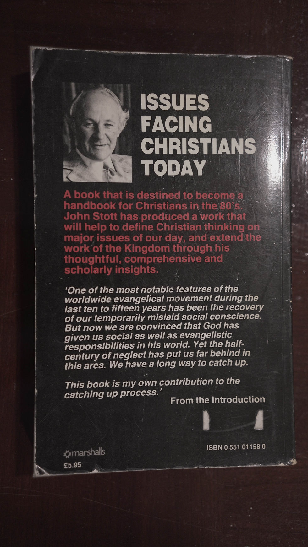 Thumbnail: Issues facing Christians Today - John Stott