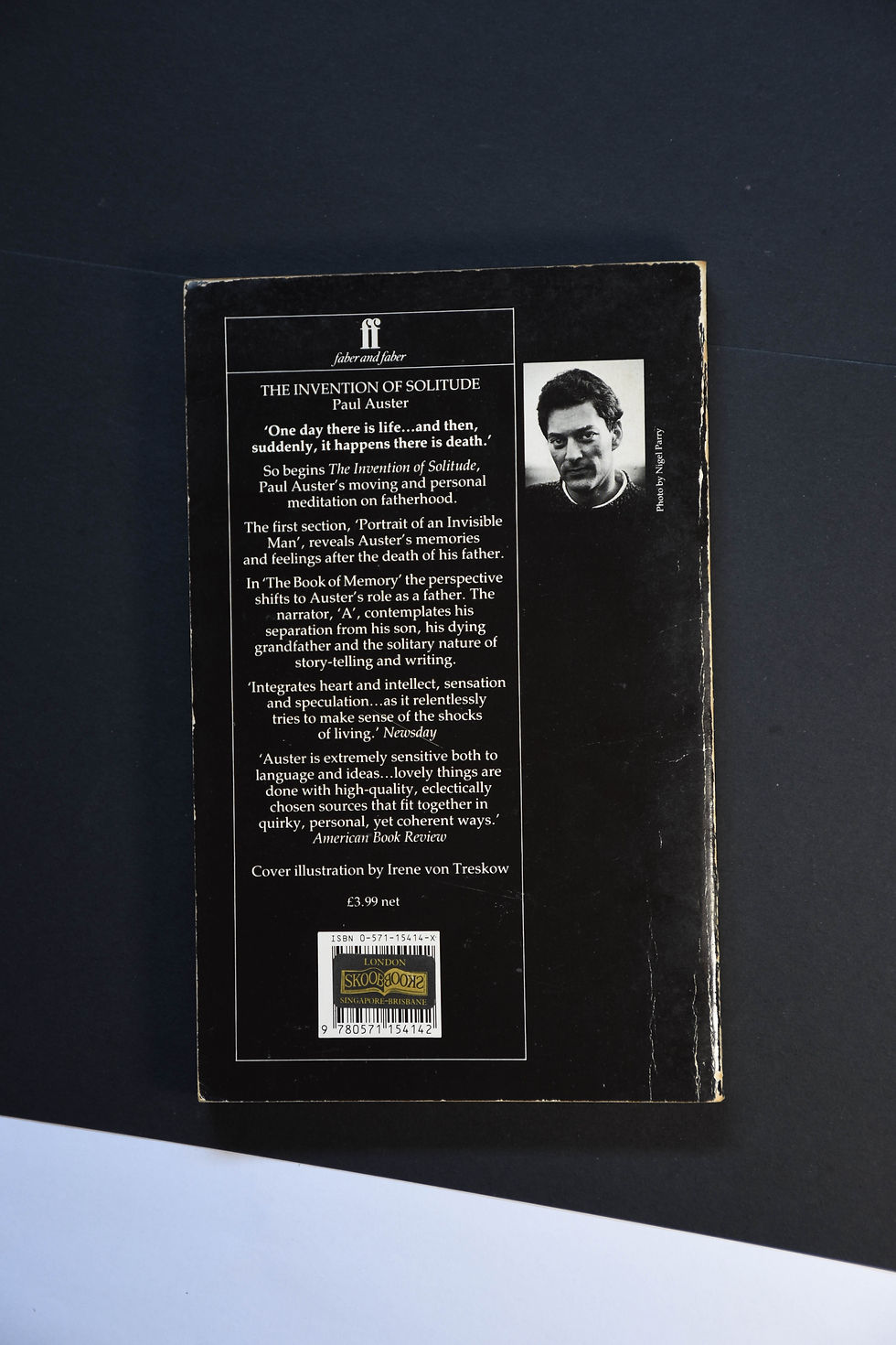 Thumbnail: The Invention Of Solitude - Paul Auster