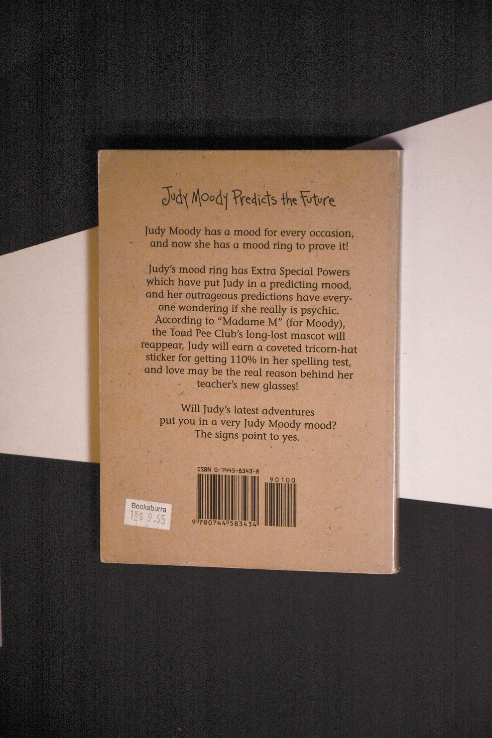 Thumbnail: Judy Moody Predicts The Future - Megan McDonald