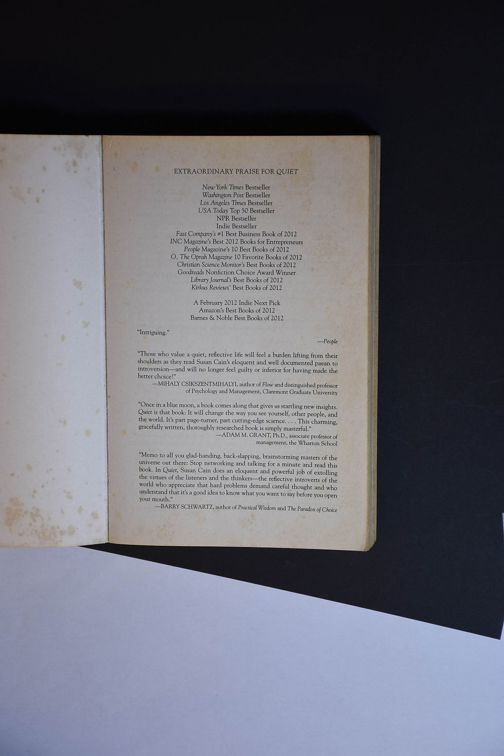 Thumbnail: Quiet - Susan Cain