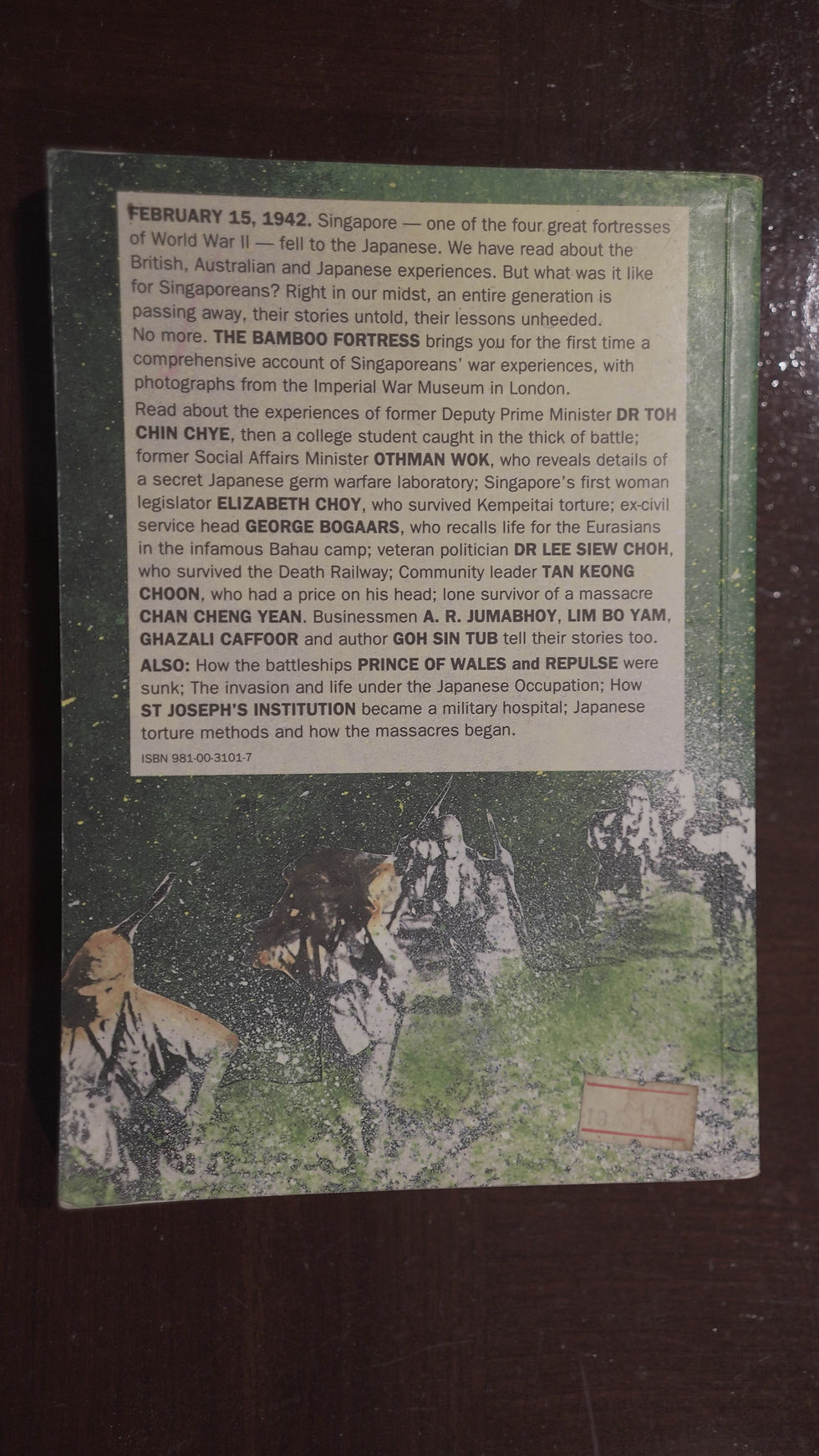 Thumbnail: Bamboo Fortress: True Singapore War Stories - H. Sidhu