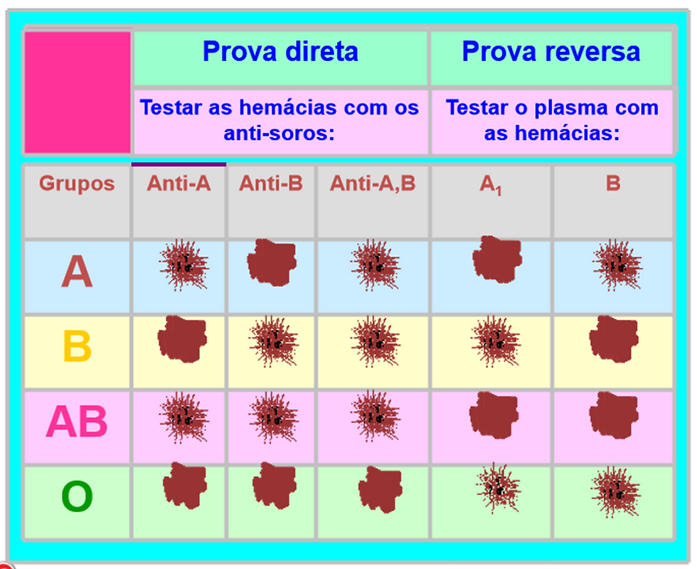 Prova direta x Prova reversa.
