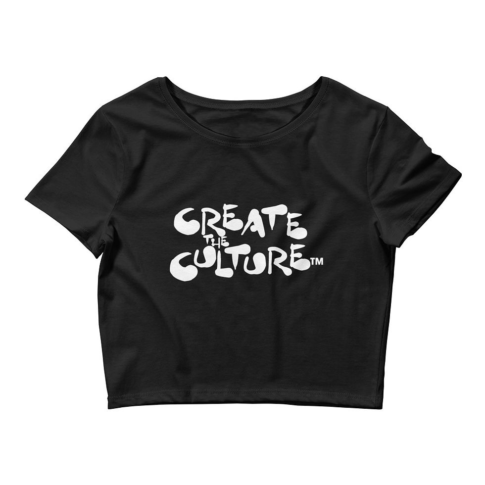 Create The Culture Women’s Crop Tee