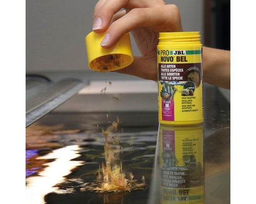 Miniaturbild: Flockenfutter JBL PRONOVO BEL FLAKES Gr. M 100 ml