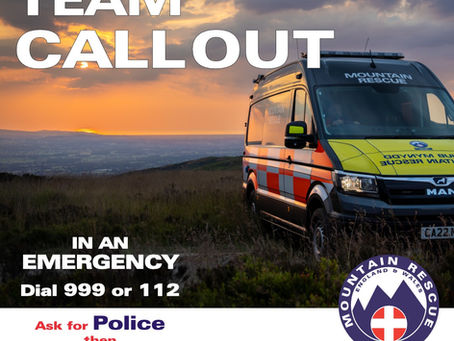 CALLOUT - Cragfast on Moel Hiraddug. 22.07.24