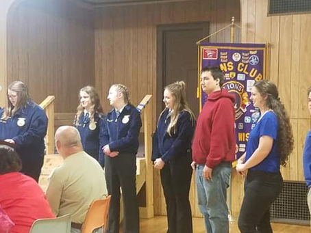 Luck FFA Banquet