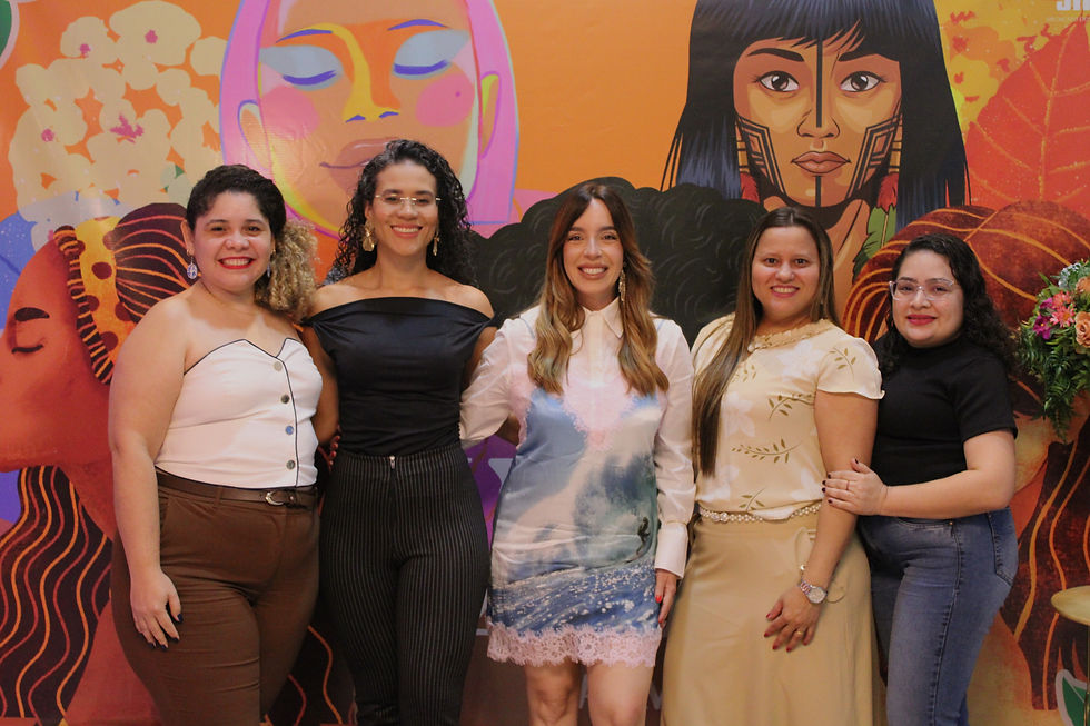 Diretoria feminina do Sintraf-AP | Foto: Cássio Isacksson