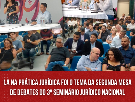 Inteligência artificial é debatida no Seminário Jurídico