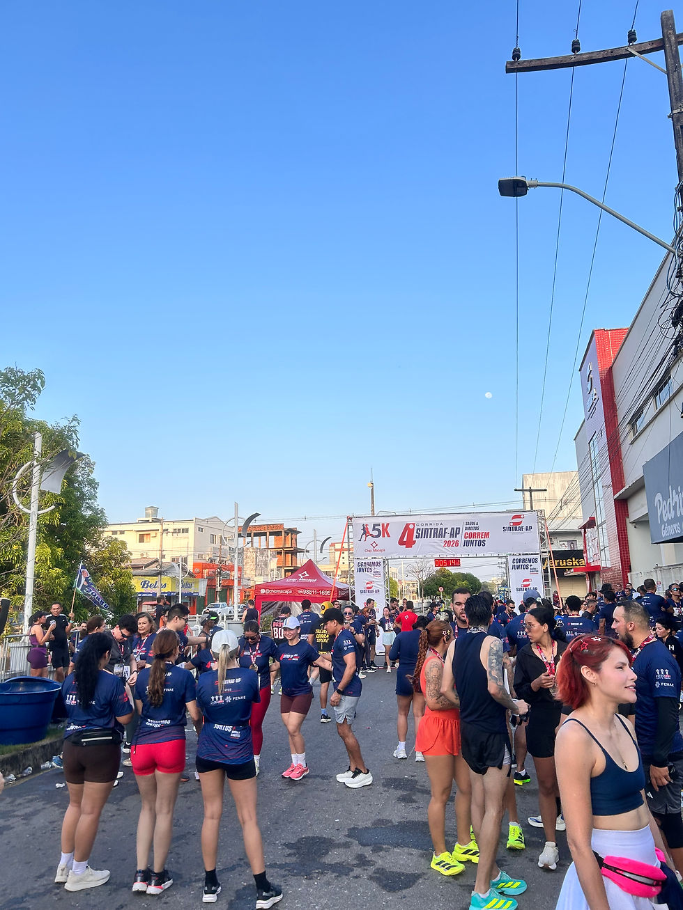 Para seguir na luta, é preciso ter saúde: 4ª Corrida dos Bancários movimenta o Amapá