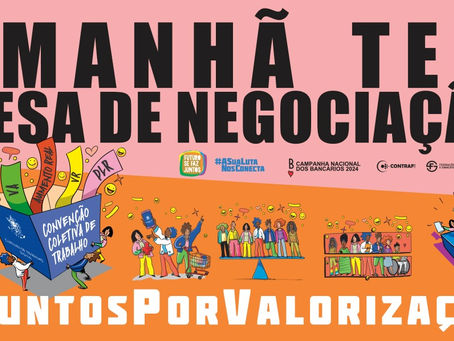 Nesta terça tem negociação e categoria bancária exige proposta decente já