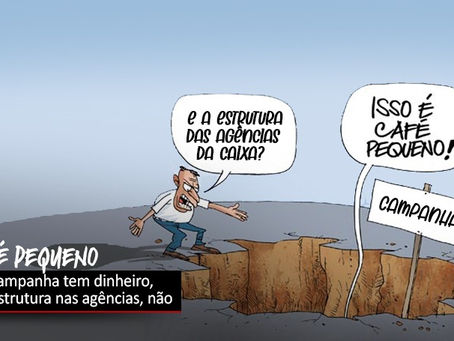 Caixa reduz verbas para agências