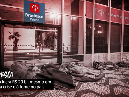 Lucro do Bradesco chega a quase R$ 20 bi
