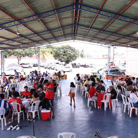 Feijoada do dia do trabalhador é realizada pelo Sintraf-AP e reúne a base bancária amapaense