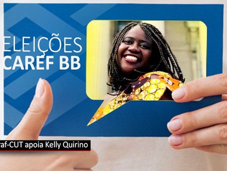Contraf-CUT apoia Kelly Quirino para o Caref BB