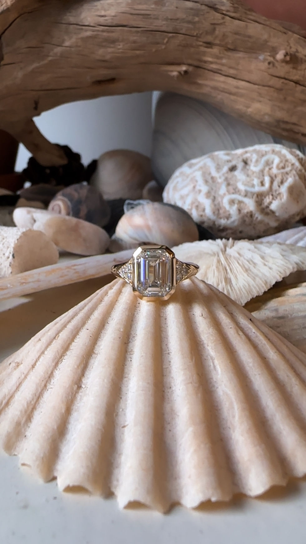 Thumbnail: Emerald Cut Window Ring