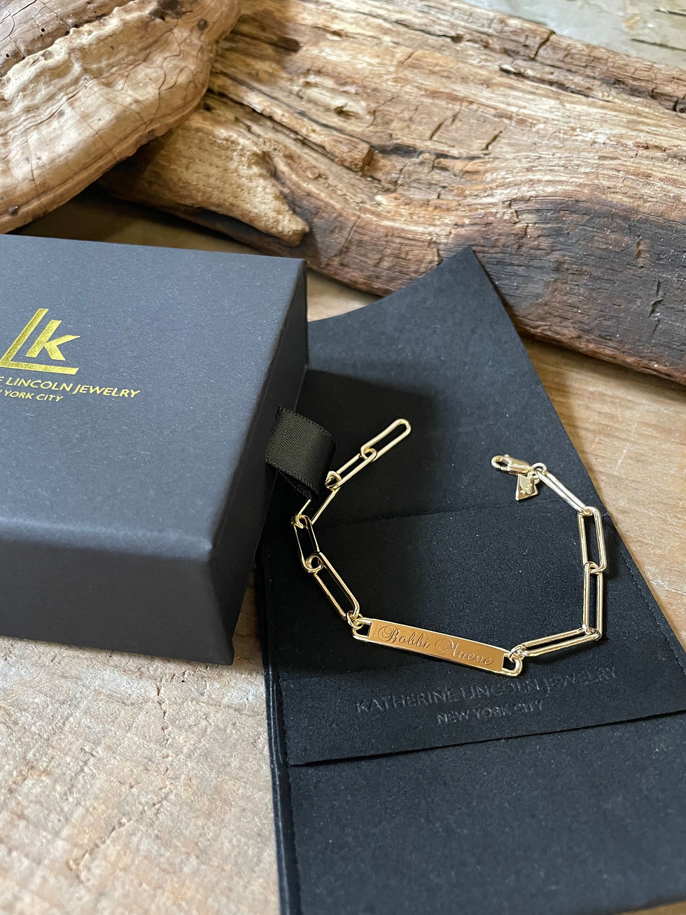 Thumbnail: Pilar ID Paperclip ID Bracelet