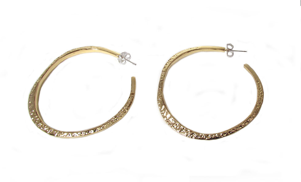 Thumbnail: Sandy Hoop Earrings