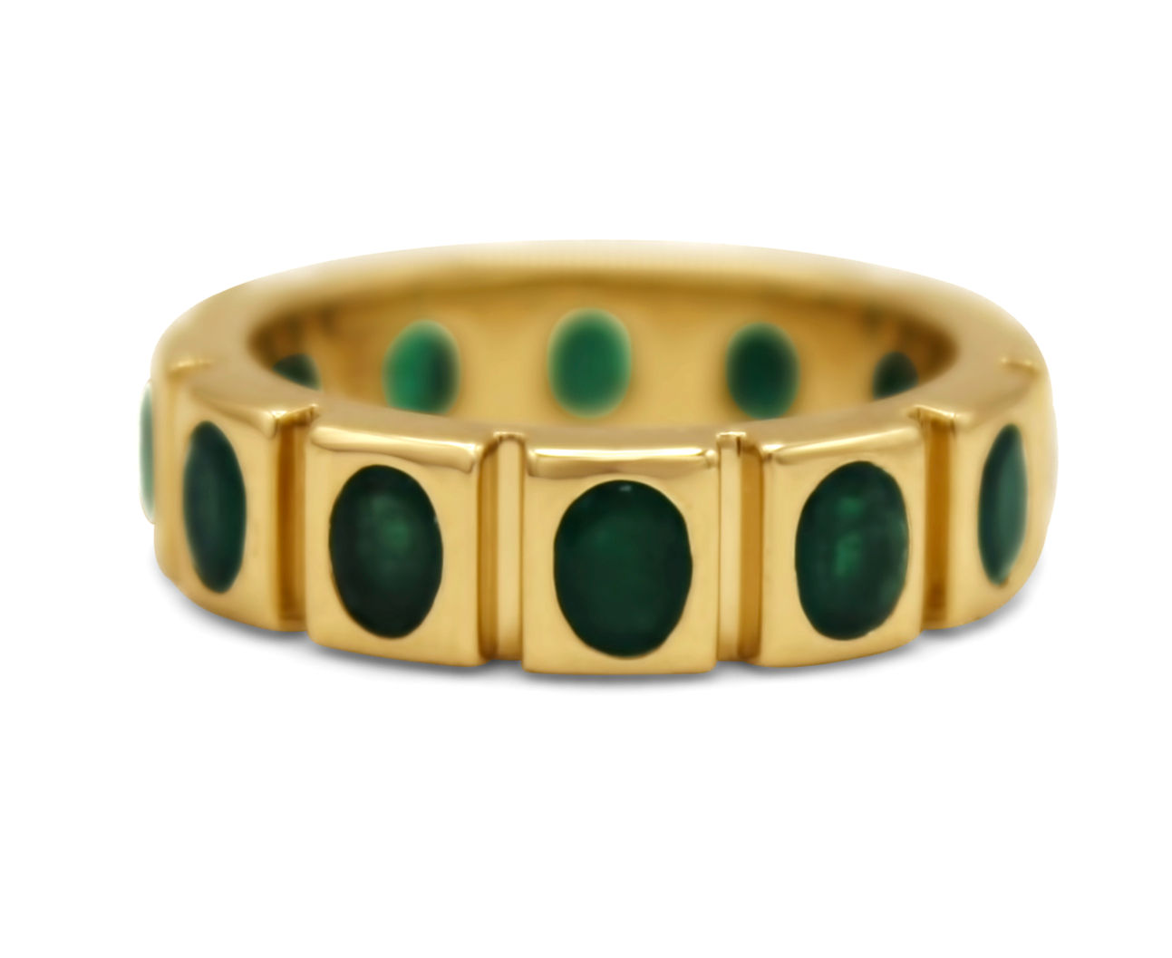 Jardin Emerald Ring