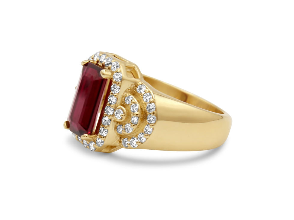 Thumbnail: Double Ellipse and Ruby Ring