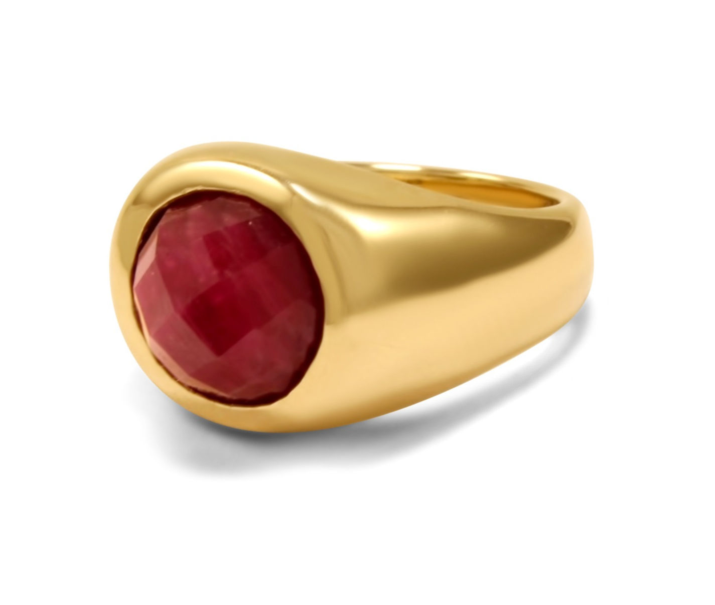 Ruby Amour Birthstone Ring