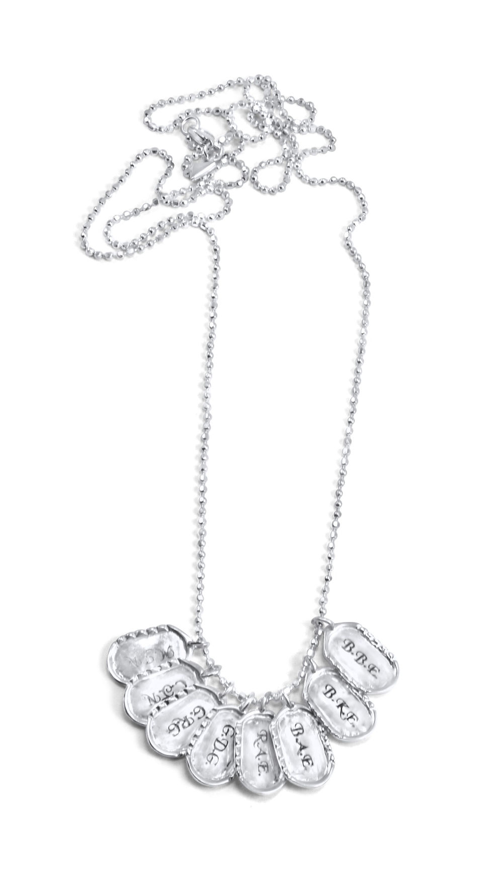 Thumbnail: Tiny Dog Tag Necklace