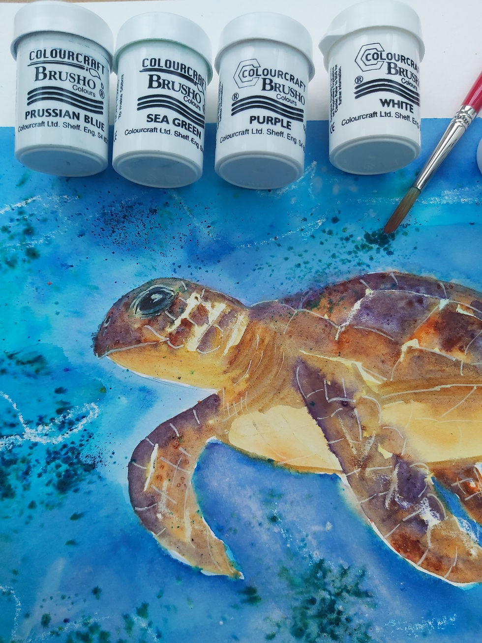 Animals in Brusho Saturday 8th November 10am - 12pm