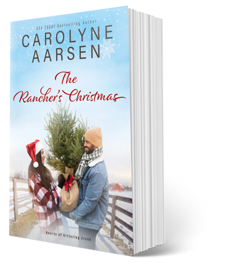 The cover othe book The Rancher's Christmas