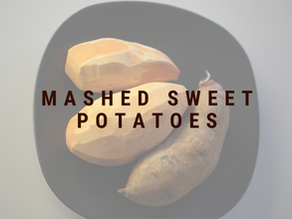 Mashed Sweet Potatoes