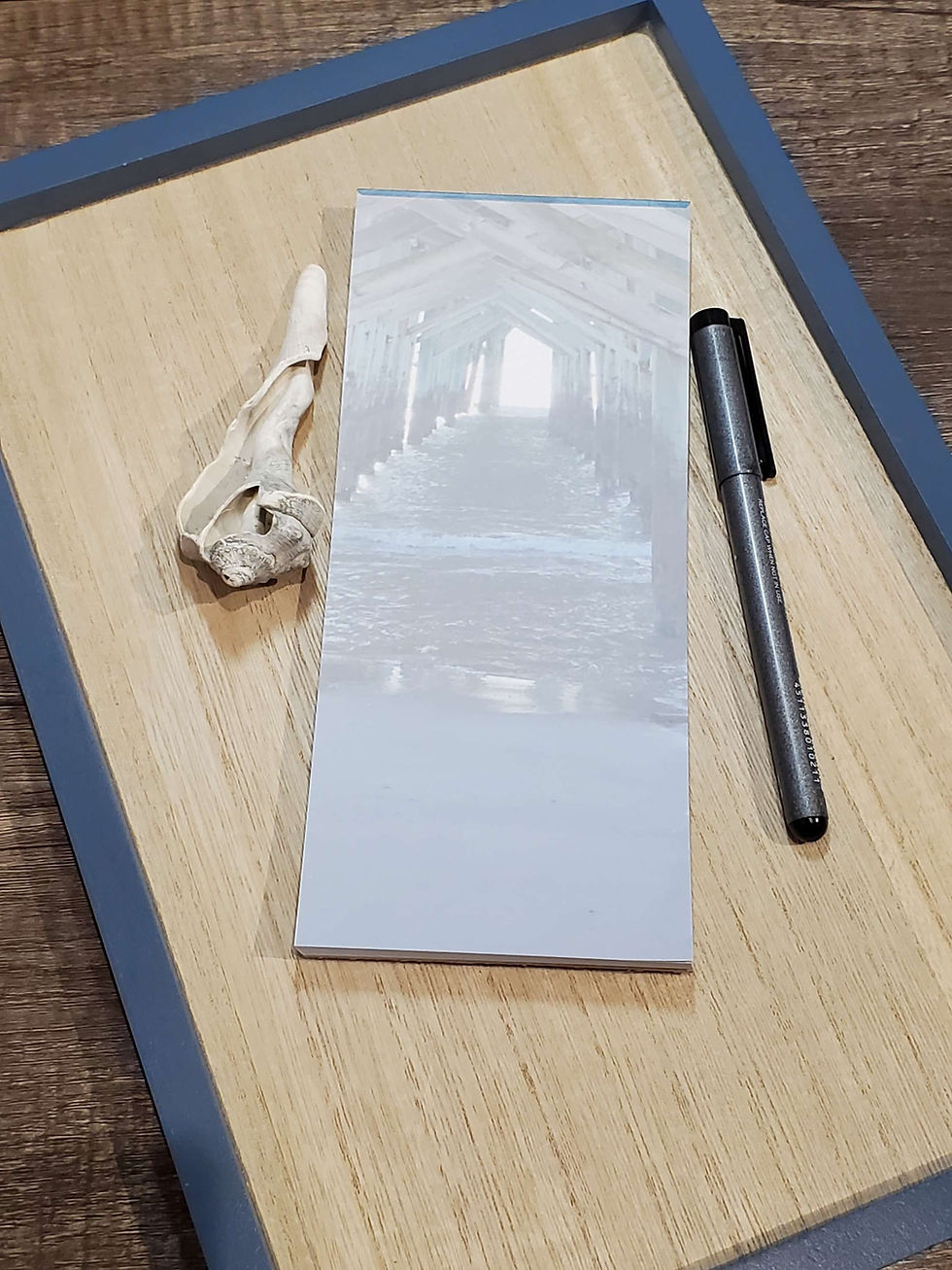 Thumbnail: Personalized Custom  Photo Notepad or Grocery Pad 